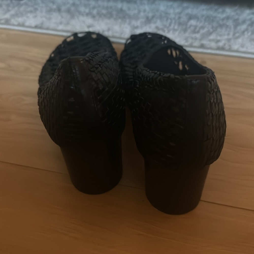 Woven Ballet Heels Black - Picture 4 of 6